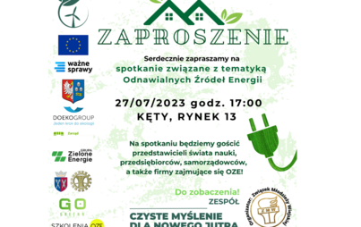 Zdjęcie do Czyste myślenie dla nowego jutra: Spotkanie na temat Odnawialnych Źr&oacute;deł Energii