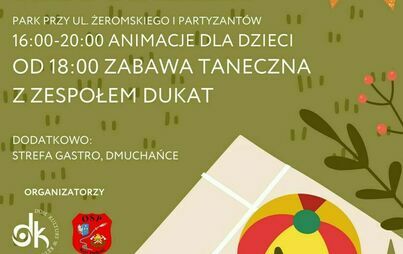 Zdjęcie do Parkowy Piknik z Domem Kultury już w sobotę