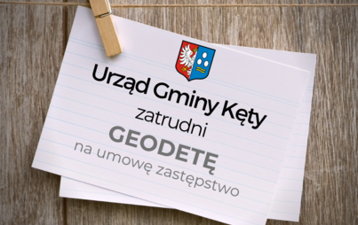 Zdjęcie do Urząd Gminy Kęty zatrudni geodetę