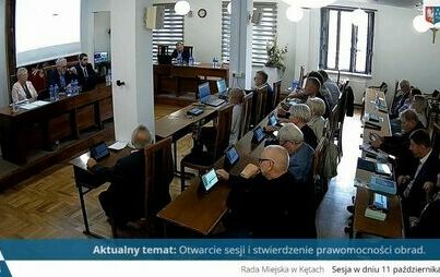 Zdjęcie do LXII sesja Rady Miejskiej w Kętach - transmisja na żywo