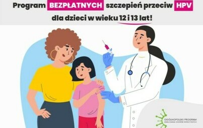 Zdjęcie do Powszechny program szczepień przeciw HPV: Infografiki