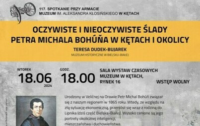 Zdjęcie do Boh&uacute;ň: kęckie ślady w tw&oacute;rczości artysty. Muzeum zaprasza na spotkanie