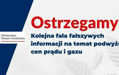 Zdjęcie do Kolejna fala fałszywych informacji na temat podwyżek cen prądu i gazu