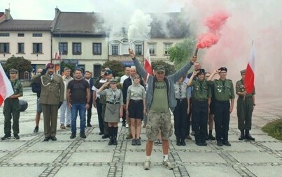 Zdjęcie do Grupa Operacyjna &bdquo;Kęty&rdquo; ku pamięci Bohater&oacute;w Powstania Warszawskiego