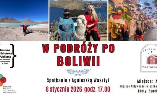Zdjęcie do Kęcki Klub Podr&oacute;żnika zaprasza na&nbsp;spotkanie z Agnieszką Wasztyl