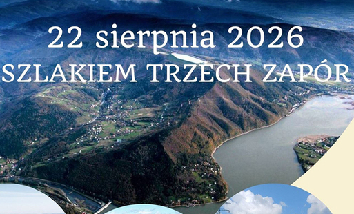 trzy zapory na zdjęciu w tle