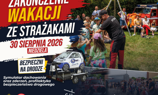 Zdjęcie do &bdquo;Zakończenie wakacji ze strażakami&rdquo; - rodzinny dzień otwarty