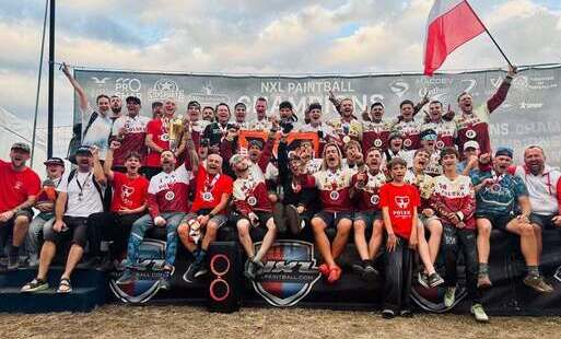 Zdjęcie do Mistrzowie świata w paintballu - kęczanin Marek Eryk Oż&oacute;g w złotej reprezentacji Polski