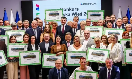 Wręczenie dyplomów w ramach konkursu Małopolska Wieś 2026