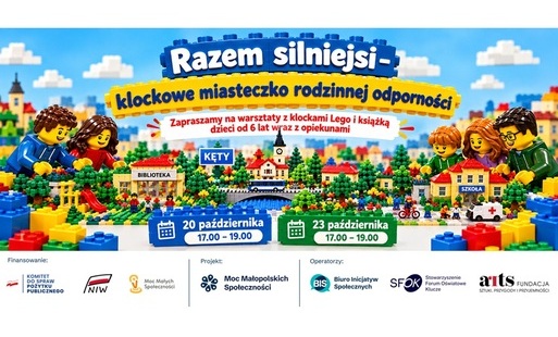 Zdjęcie do Razem silniejsi &ndash; zapraszamy na rodzinne warsztaty LEGO