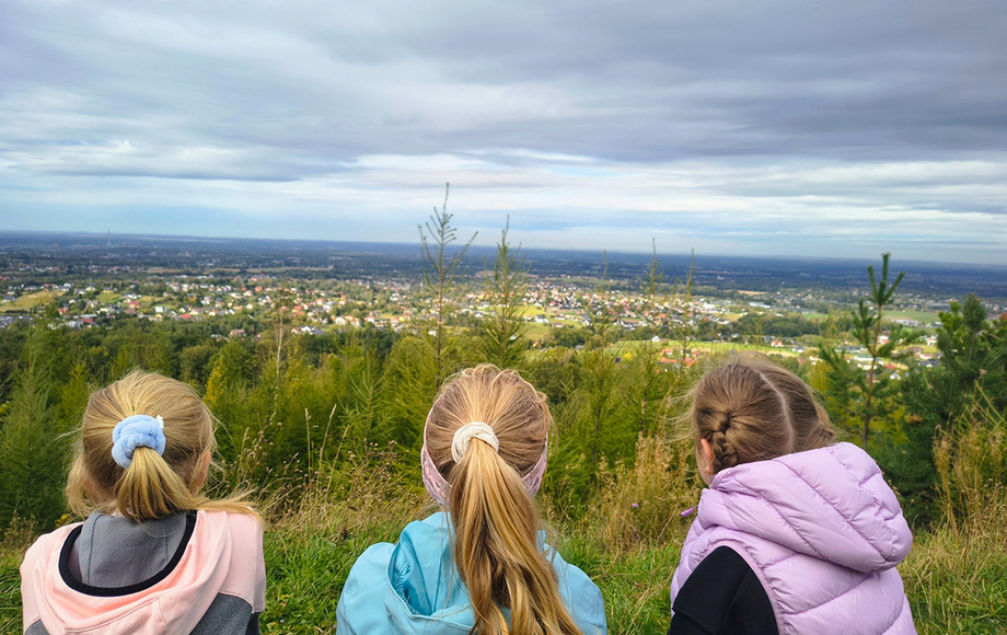 Pierwsza wyprawa Klubu Małego Wędrowca z ZSP3 Kęty Podlesie