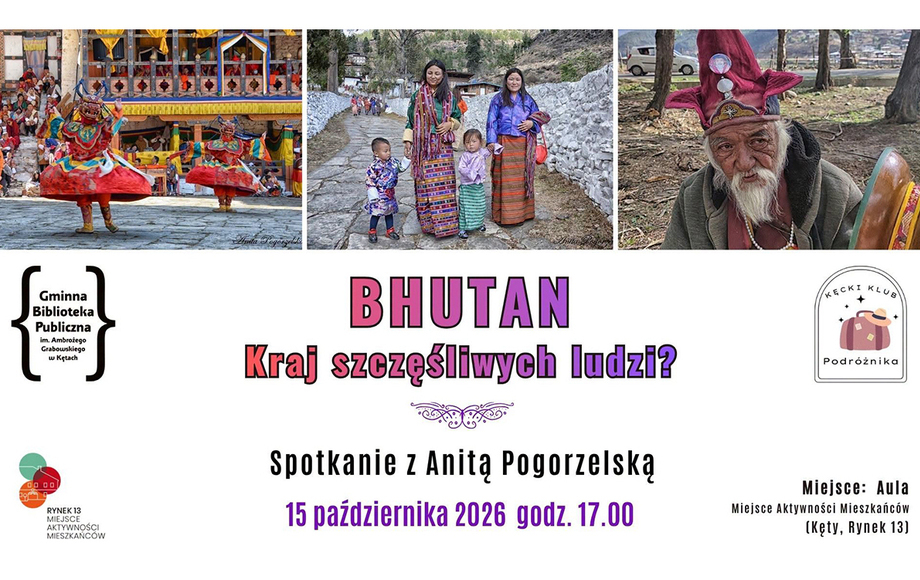 Spotkanie z Anitą Pogorzelską w Kęckim Klubie Podróżnika