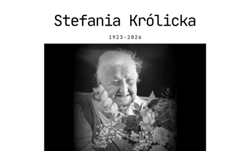 Zdjęcie do Zmarła Stefania Kr&oacute;licka &ndash; najstarsza mieszkanka gminy Kęty