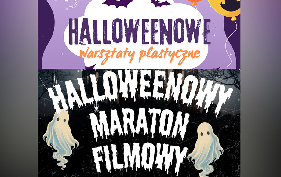Halloweenowy Maraton Filmowy w Domu Kultury w Kętach