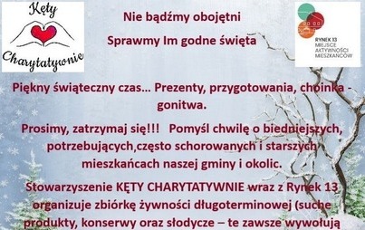 Zdjęcie do Świąteczna zbi&oacute;rka żywności