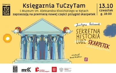 Zdjęcie do Premiera nowej książki o przygodach Skarpetek w Kętach! A przy okazji zwiedzanie Muzeum z latarką