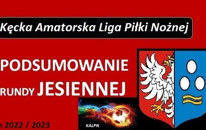 Zdjęcie do Podsumowanie rundy jesiennej Kęckiej Amatorskiej Ligi Piłki Nożnej sezonu 2022/2023 pod patronatem Burmistrza Gminy Kęty