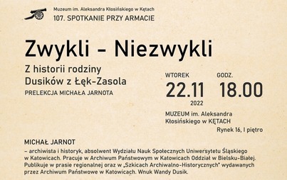 Zdjęcie do Muzeum zaprasza na 107. Spotkanie przy armacie