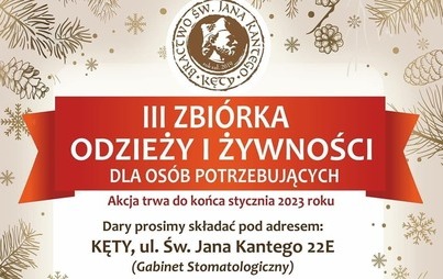 Zdjęcie do III Zbi&oacute;rka odzieży i żywności dla os&oacute;b potrzebujących