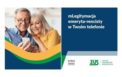 Zdjęcie do Kampania informacyjna ZUS - mLegitymacja dla emeryt&oacute;w i rencist&oacute;w