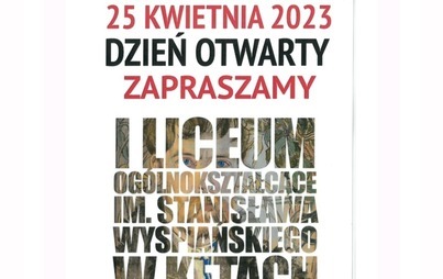 Zdjęcie do Dzień Otwarty w WYSPIANIE - zapraszamy