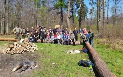 Zdjęcie do Zr&oacute;b coś dla swojej planety - sprzątanie lasu w Bulowicach