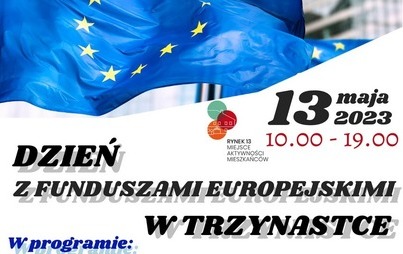 Zdjęcie do Dzień z funduszami europejskimi w Trzynastce