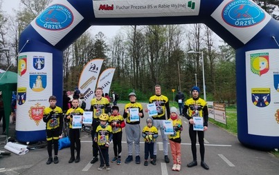 Zdjęcie do Kęccy kolarze z medalami w zawodach Podhale Tour