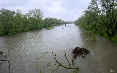 Zdjęcie do Sytuacja hydrologiczna w gminie Kęty: Aktualnie zagrożeń brak