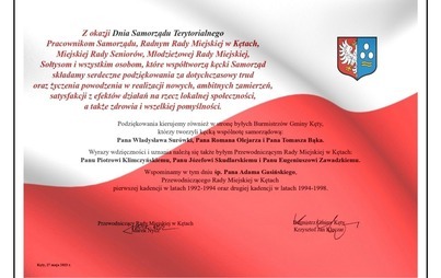 Zdjęcie do Życzenia z okazji Dnia Samorządu Terytorialnego