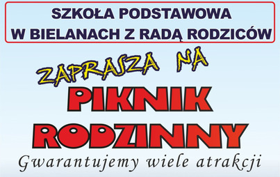 Zdjęcie do Piknik Rodzinny w Bielanach - zapraszamy!