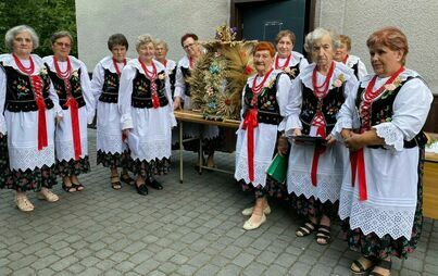 Zdjęcie do Tradycji dożynkowej w Łękach stało się zadość