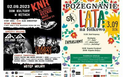 Zdjęcie do Rockowo&ndash;folkowy weekend w Domu Kultury w Kętach!