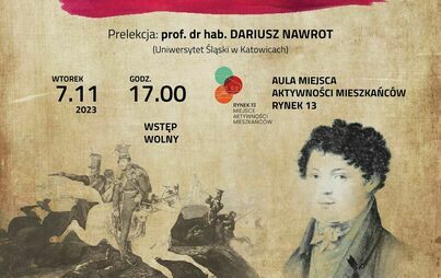 Zdjęcie do Profesor Dariusz Nawrot opowie o wojnach napoleońskich