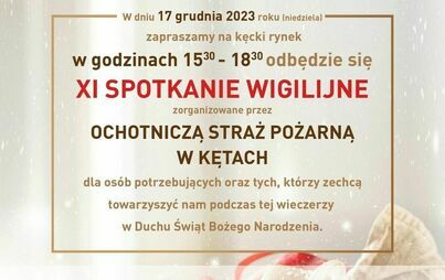 Zdjęcie do XI SPOTKANIE WIGILIJNE NA KĘCKIM RYNKU