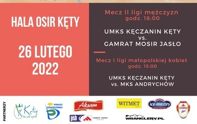 Zdjęcie do Kibice na start! W sobotę dwa mecze drużyn Kęczanina