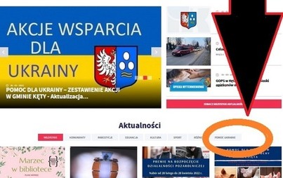 Zdjęcie do Tu szukaj informacji o pomocy dla Ukrainy!