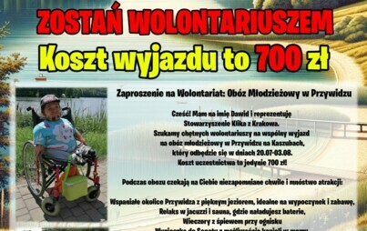 Zdjęcie do Dawid szuka wolontariusza na wakacyjny wyjazd. Pomożemy?