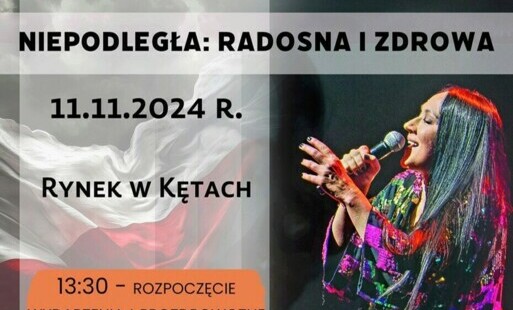 Zdjęcie do 11 listopada: Zapraszamy na koncerty na kęckim Rynku i wsp&oacute;lne radosne świętowanie