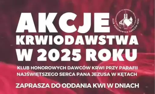 Zdjęcie do Dziękujemy za dar krwi!