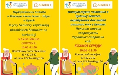 Zdjęcie do Kęccy Seniorzy zapraszają ukraińskich Senior&oacute;w na herbatkę w każdą środę!