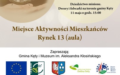 Zdjęcie do Dziedzictwo minione. Dwory i folwarki na terenie gminy Kęty: Warsztaty dyskusyjne w &quot;Trzynastce&quot;