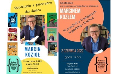 Zdjęcie do Spotkanie autorskie z Marcinem Koziołem