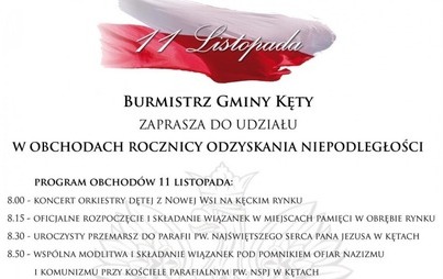 Zdjęcie do Święto Niepodległości w gminie Kęty