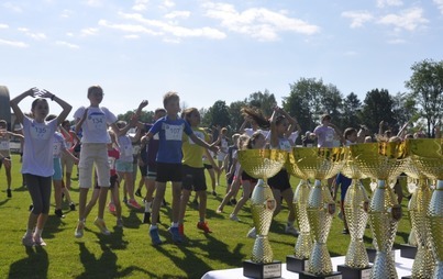 Zdjęcie do Bieg profilaktyczny 2022 już za nami! Dzieciaki spisały się na medal!