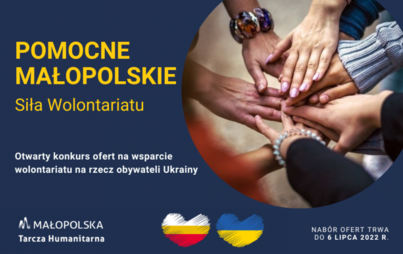 Zdjęcie do Pomocne Małopolskie - Siła Wolontariatu!