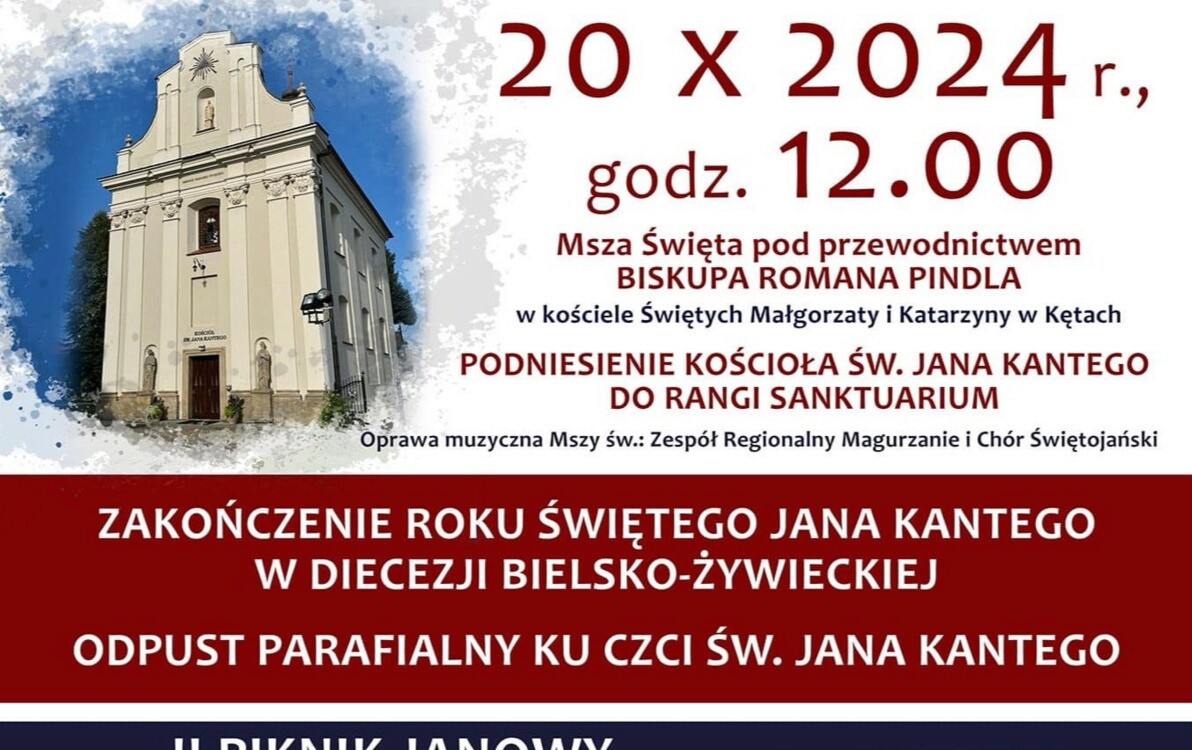 Zdjęcie do Odpust ku czci Świętego Jana Kantego i zakończenie roku jubileuszowego...