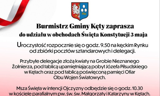 Zdjęcie do Kęckie obchody Święta Konstytucji 3 maja