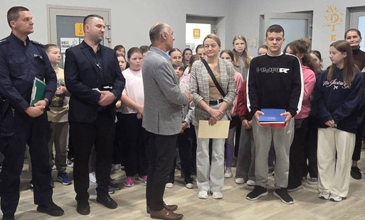 Zdjęcie do Młody bohater uhonorowany