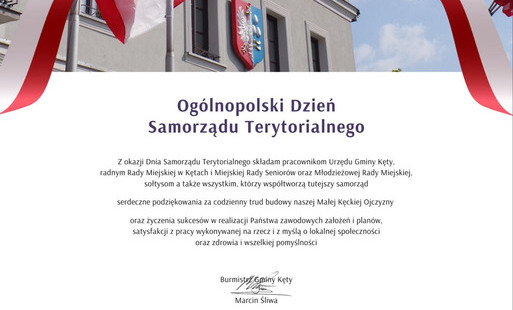 Zdjęcie do Życzenia Burmistrza Gminy Kęty z okazji Og&oacute;lnopolskiego Dnia Samorządu Terytorialnego